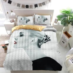 Chanel Beauty Model Custom 3d Customized Bedding Sets Duvet Cover