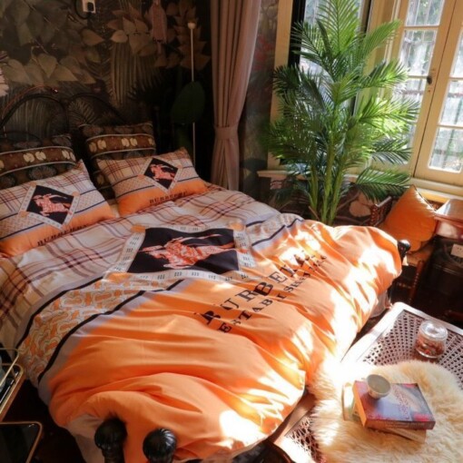 Burberry London Luxury Brand Type 32 Bedding Sets Duvet Cover Bedroom Sets