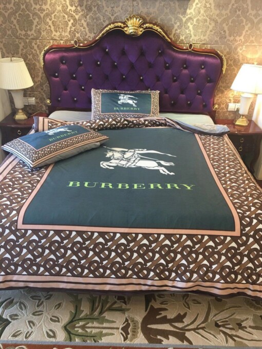 Burberry London Luxury Brand Type 56 Bedding Sets Duvet Cover Bedroom Sets