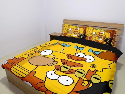 Simpsons Custom Bedding Set 1