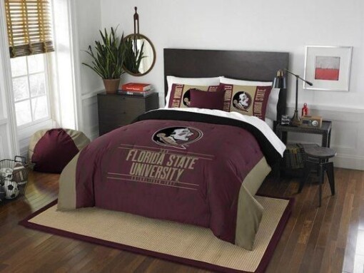 Florida State Seminoles Gs-cl-kl2309 Bedding Sethalloween And Christmas Sale