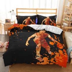 Bedding 3D Basketball Printed Cool Bedding Sets Duvet Cover Set