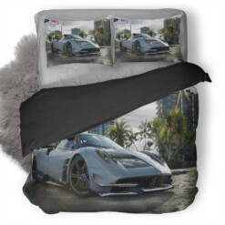 Forza Horizon Pagani Huayra Duvet Cover Bedding Set