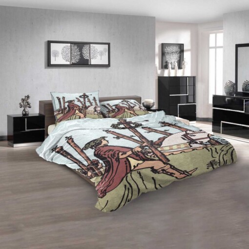 Tarot Card 6 Of Wands Bedding Sets