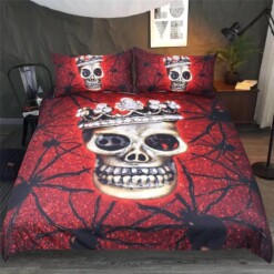 Crown Skull Bedding Set