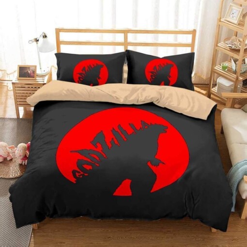 3d Customize Godzilla Bedding Set Duvet Cover Set Bedroomset Bedlinen