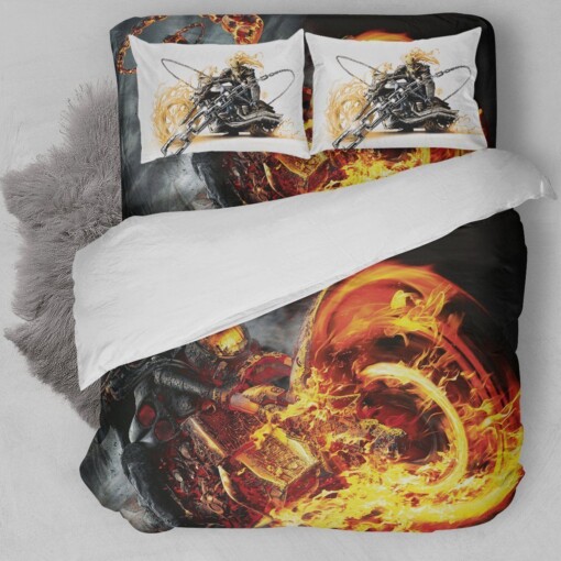 Ghost Rider Bedding Set