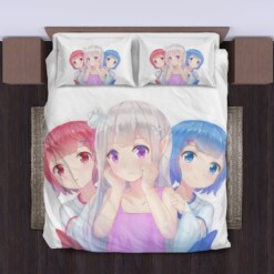 Re:Zero Anime Girl Bedding Set