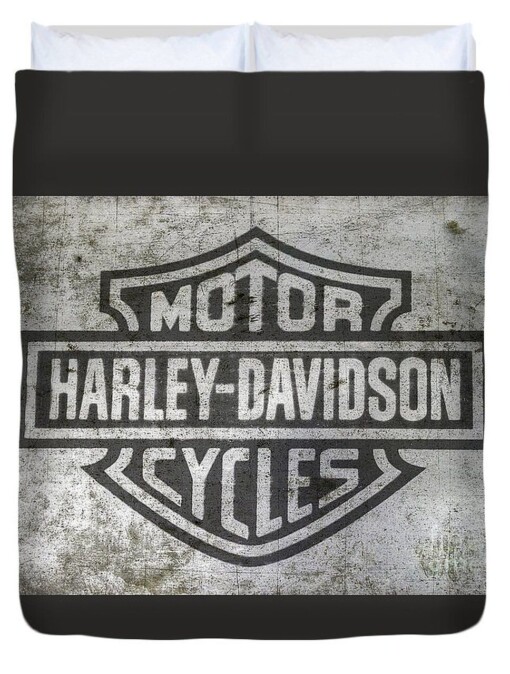 Harley Davidson Logo On Metal 3d Personalized Duvet Cover Bedding Sets Bedset Bedroom Set