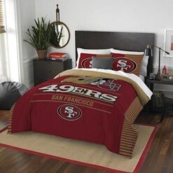 San Francisco 49ers Gs-cl-kl2309 Bedding Set Halloweenand Christmas Sale