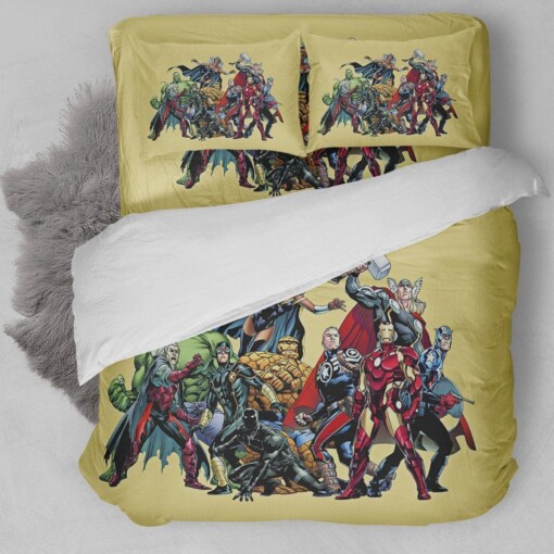 Marvel Comic Bedding Set