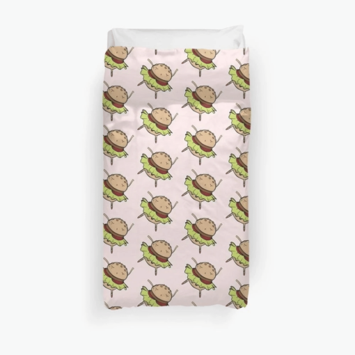 Burger Dance Bedroom Duvet Cover Bedding Sets