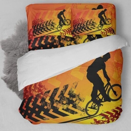 Cycling Art Bedding Set