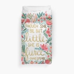 Little & Fierce Bedroom Duvet Cover Bedding Sets