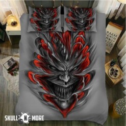 Bedding Snm Biomechanics Skull Bedding Set Cover