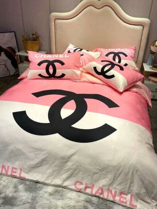 Luxury Cn Chanel Type 100 Bedding Sets Duvet Cover Luxury Brand Bedroom Sets