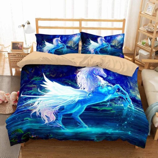 Unicorn 1 Bedroom Duvet Cover Bedding Sets