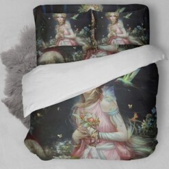 Beautiful Fairy Artwork Bedding Set Hgm4826