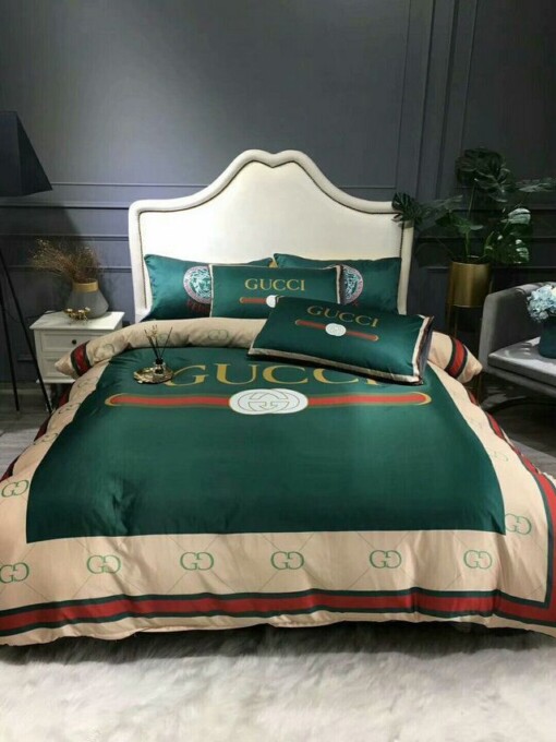 Luxury Gc Gucci Type 33 Bedding Sets Duvet Cover Luxury Brand Bedroom Sets