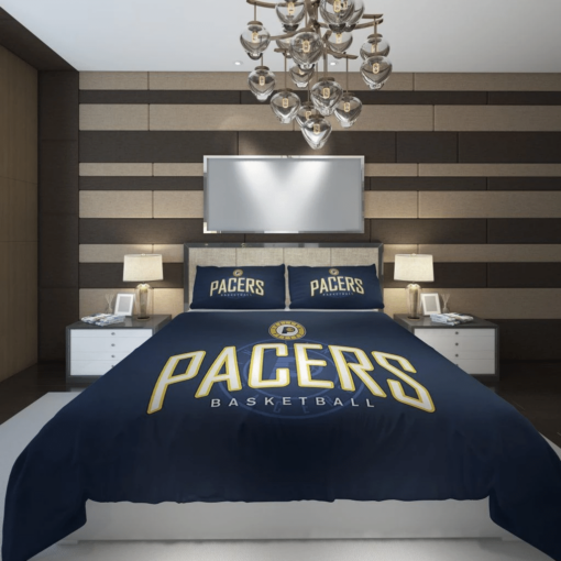 Indiana Pacers Basketball Customize Custom Bedding Set