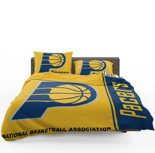 Indiana Pacers Basketball Bedding Set 1
