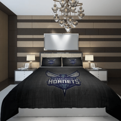 Charlotte Hornets 2 Basketball Customize Custom Bedding Set 1