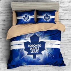 3d Customize Toronto Maple Leafs Bedding Set Duvet Cover Set 1