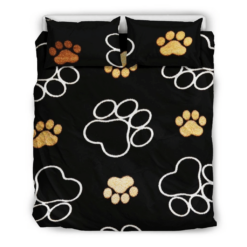 Dog Paw Bedding Set