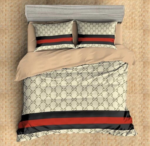 Gucci Logo Custom 2 3d Customized Bedding Sets Duvet Cover