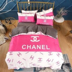 Chanel Luxury 25 Bedding Sets Duvet Cover Bedroom Luxury Brand Bedding