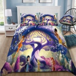 Disney Tinker Bell 2 Duvet Cover Bedding Set Ta0307