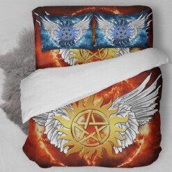 Supernatural Symbol Artwork Bedding Set