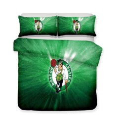 Home Decoration Design  Bedding Nba Boston Celtics Theme  Bedding Sets Comforter Bedspreads