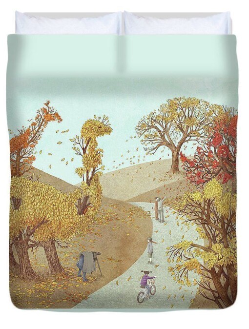 Autumn Park Bedroom Duvet Cover Bedding Sets