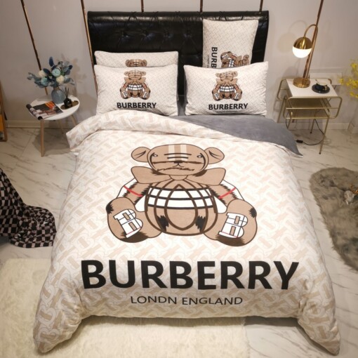 Burberry London Luxury Brand Type 57 Bedding Sets Duvet Cover Bedroom Sets