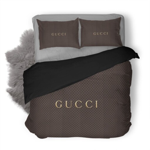 Gucci Logo 30 Duvet Cover Bedding Set
