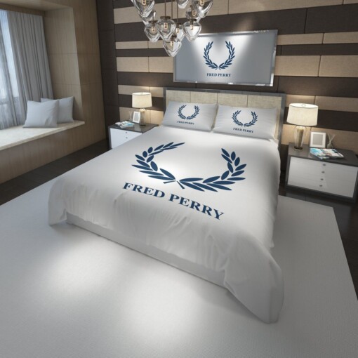 Fred Perry Inspired Custom Bedding Set Duvet Cover 1