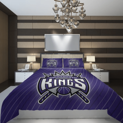 Sacramento Kings 4 Basketball Customize Custom Bedding Set