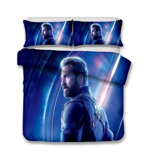 3D Bedding Set Marvel Avengers 3 Infinity War Captain America Printed Bedding Sets