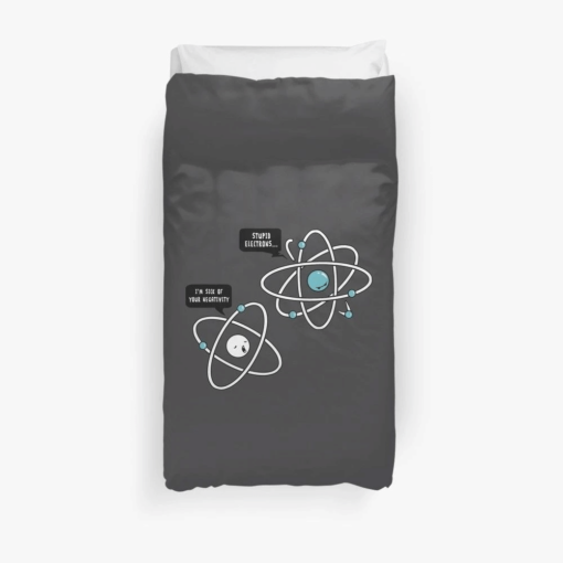 Negative Atom Bedroom Duvet Cover Bedding Sets