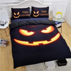 Halloween Pumpkin Bedding Set