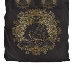 Gold Buddha Bedding Set