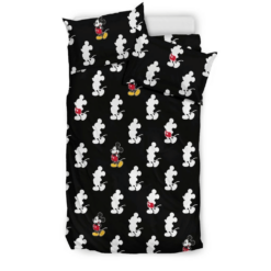 Mickey Black Bedroom Duvet Cover Bedding Sets