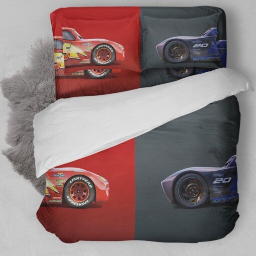 Cars Animation Opposite Bedding Set