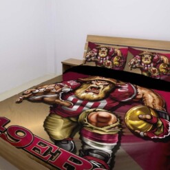 San Francisco 49Ers Custom Bedding Set 6