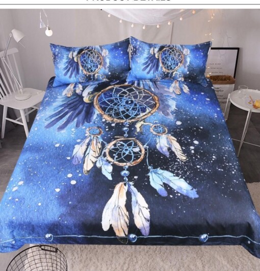 Dreamcatcher Eagles Bedroom Duvet Cover Bedding Sets