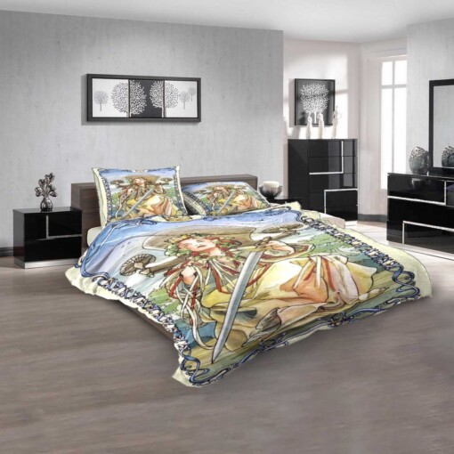 Tarot Card Queen Of Swords Bedding Sets