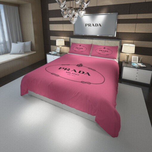 Prada Inspired 6 3d Personalized Bedding Sets Duvet Cover Bedroom Sets Bedset Bedlinen
