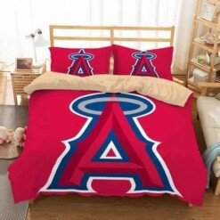 3d Customize Los Angeles Angels Bedding Set Duvet Cover Set