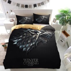 Game Of Thrones Winter Is Coming Custom Bedding Set Duvetcover